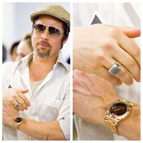 brad pitt rolex day date|rolex daytona 24 hour results.